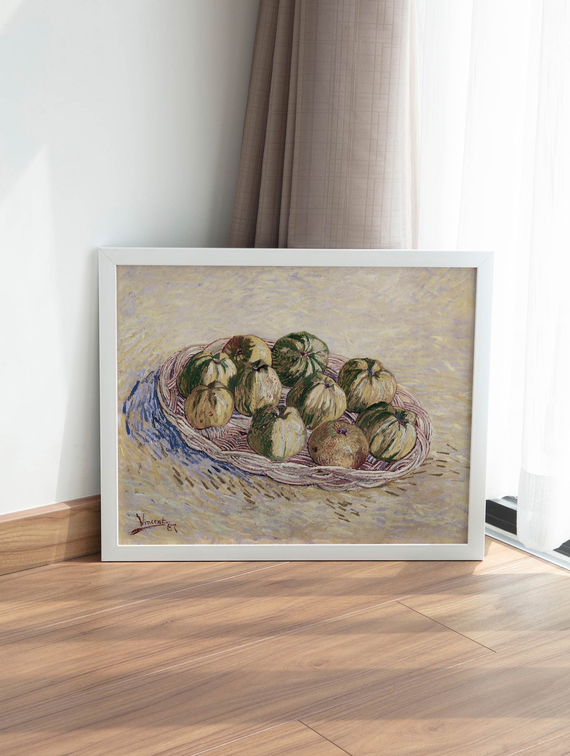 Korg med äpplen - Van Gogh