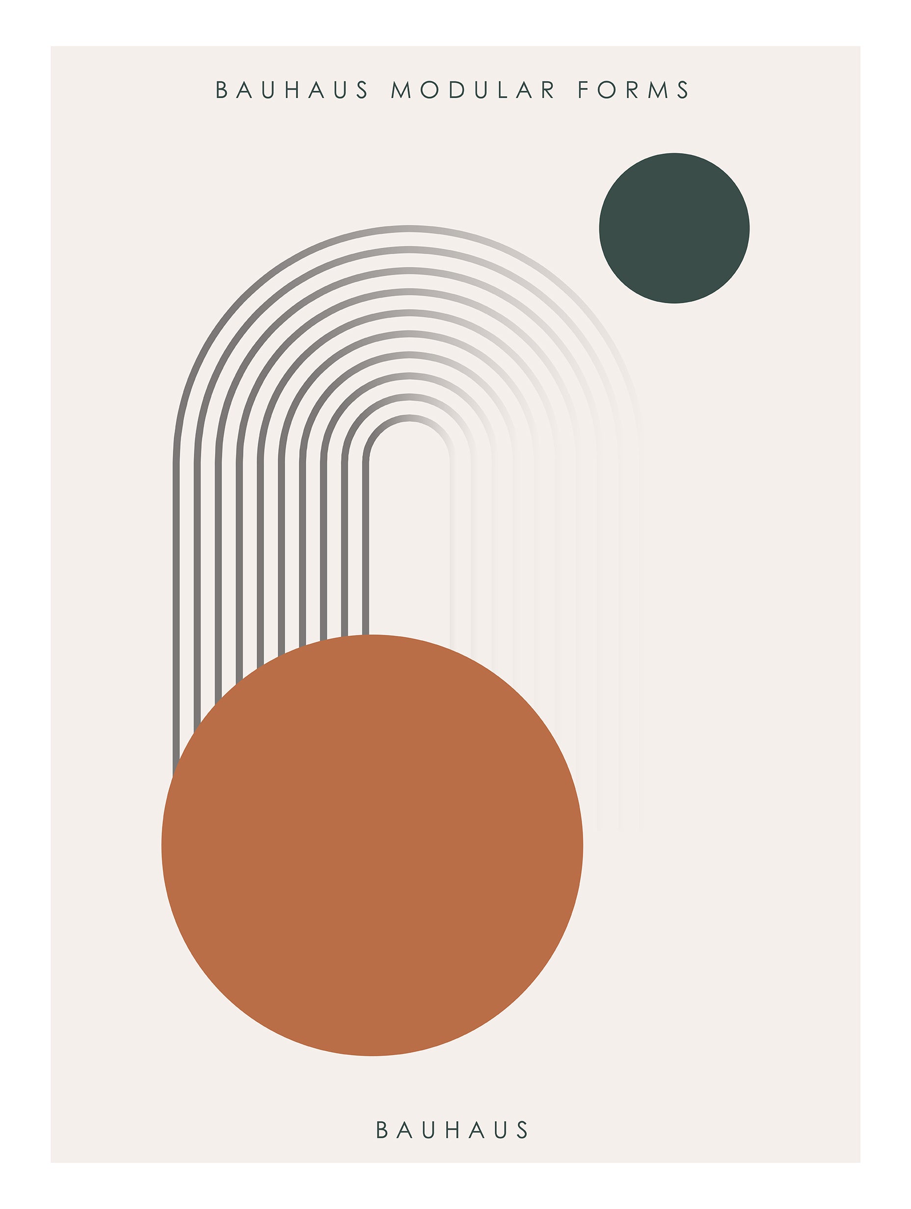 Santorini-plakat Arkitekturplakat