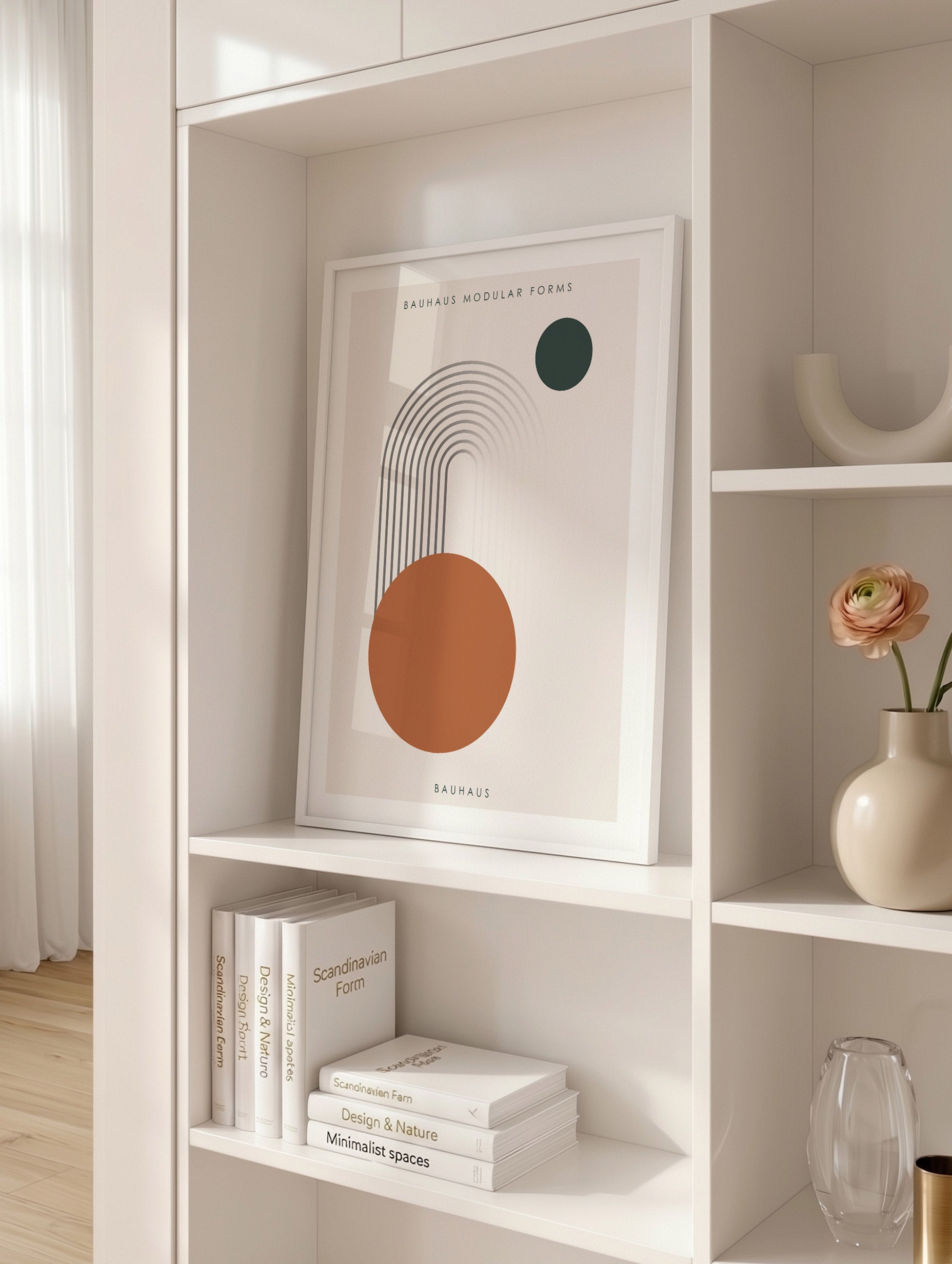 Santorini-plakat Arkitekturplakat