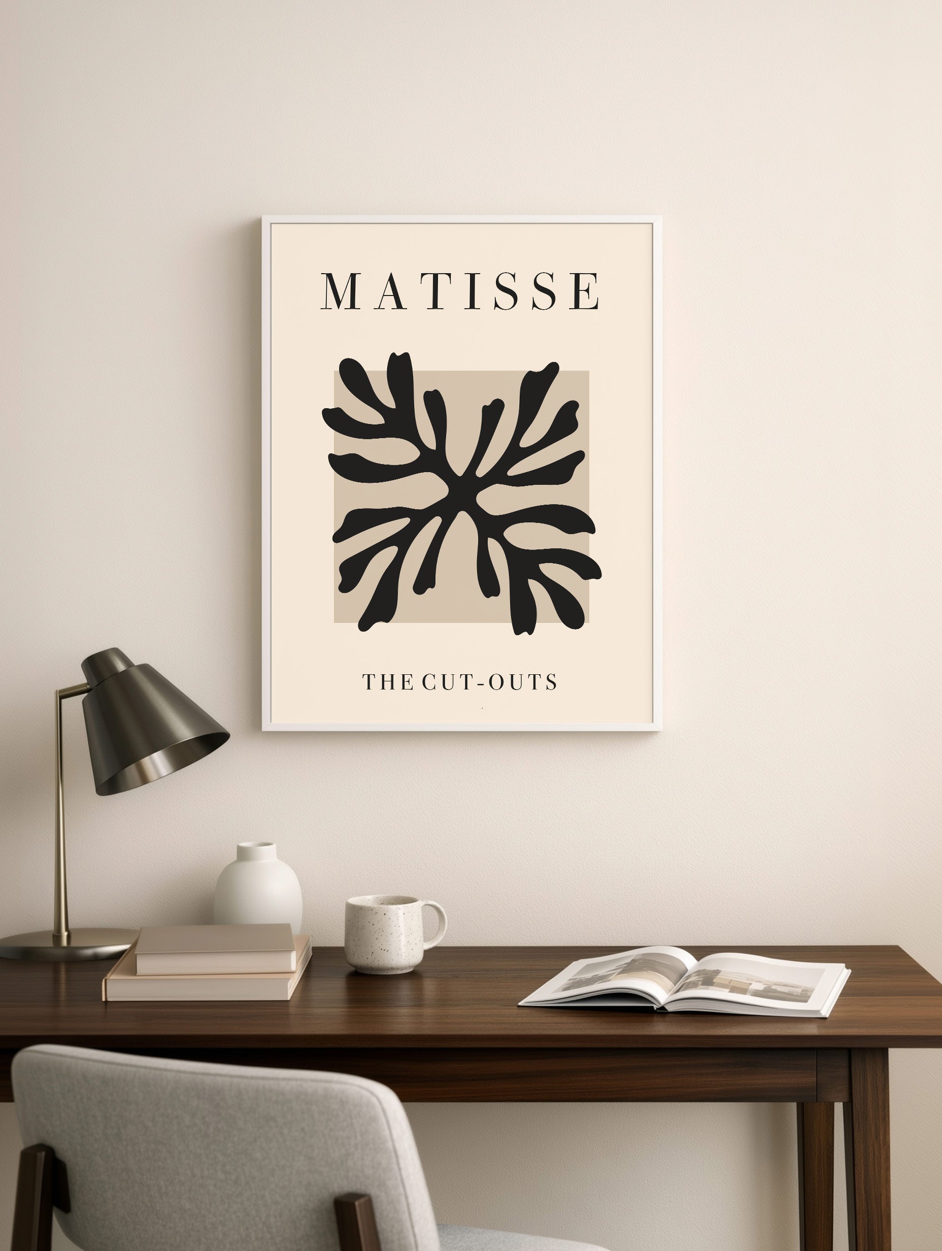 Santorini-plakat Arkitekturplakat