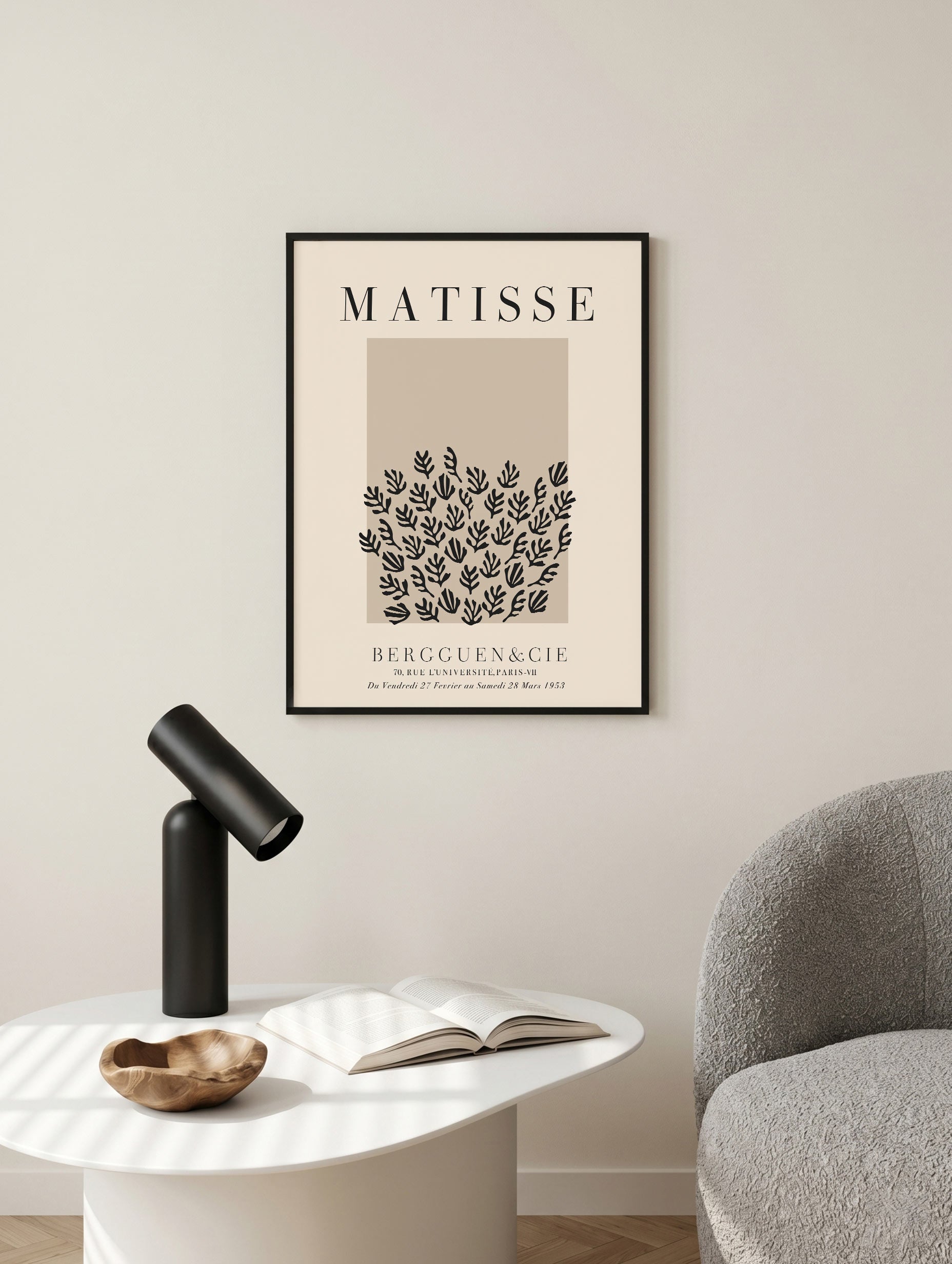 Santorini-plakat Arkitekturplakat