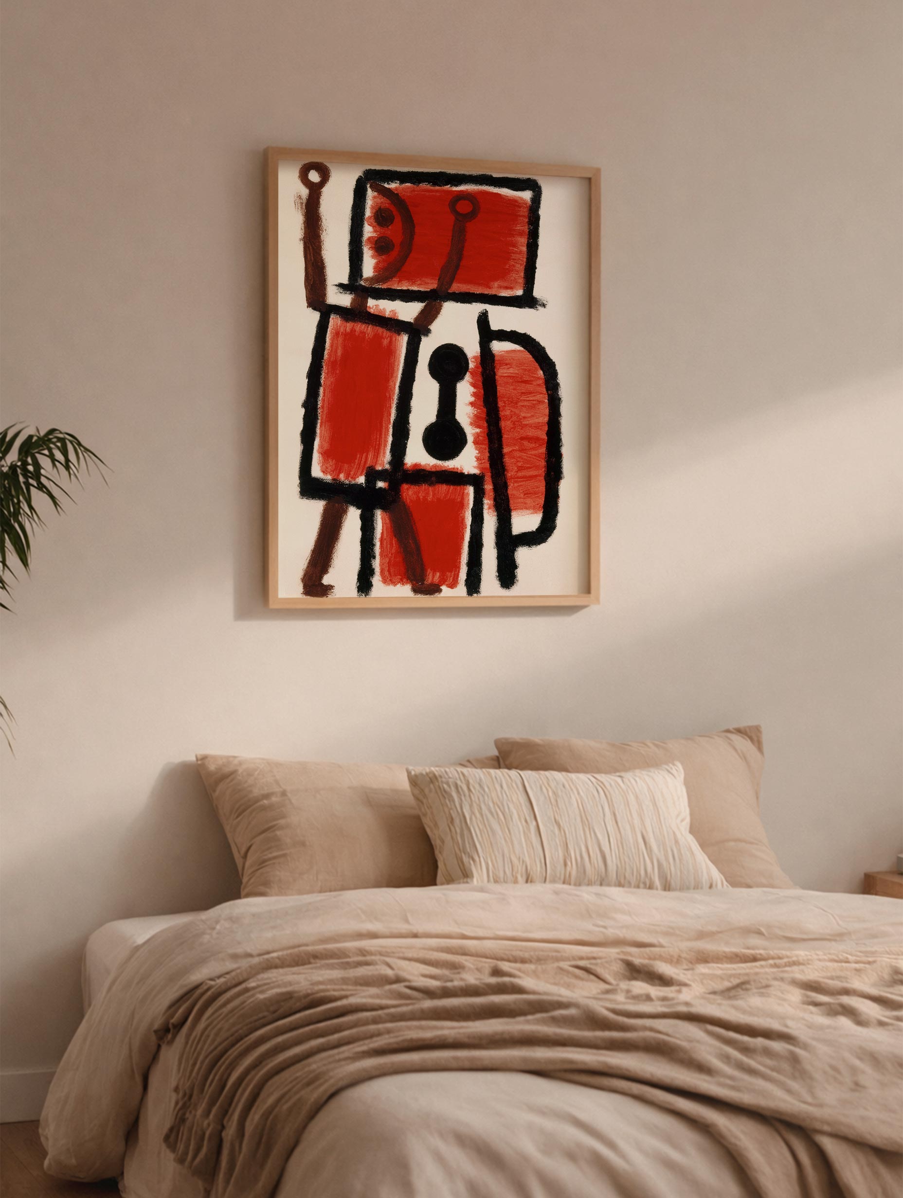 Locksmith Paul Klee Art Mockup