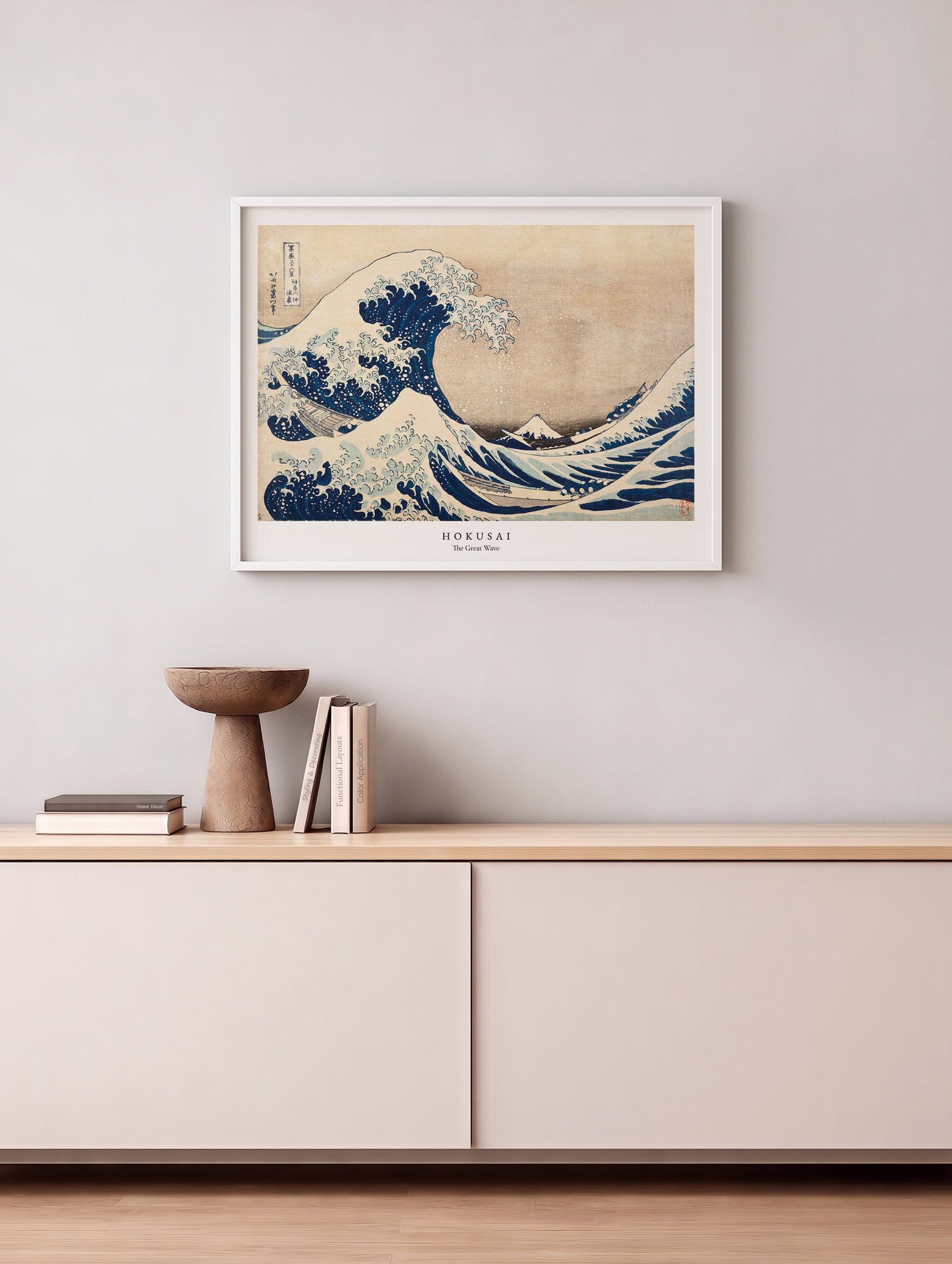 Under bølgen utenfor Kanagawa – Hokusai