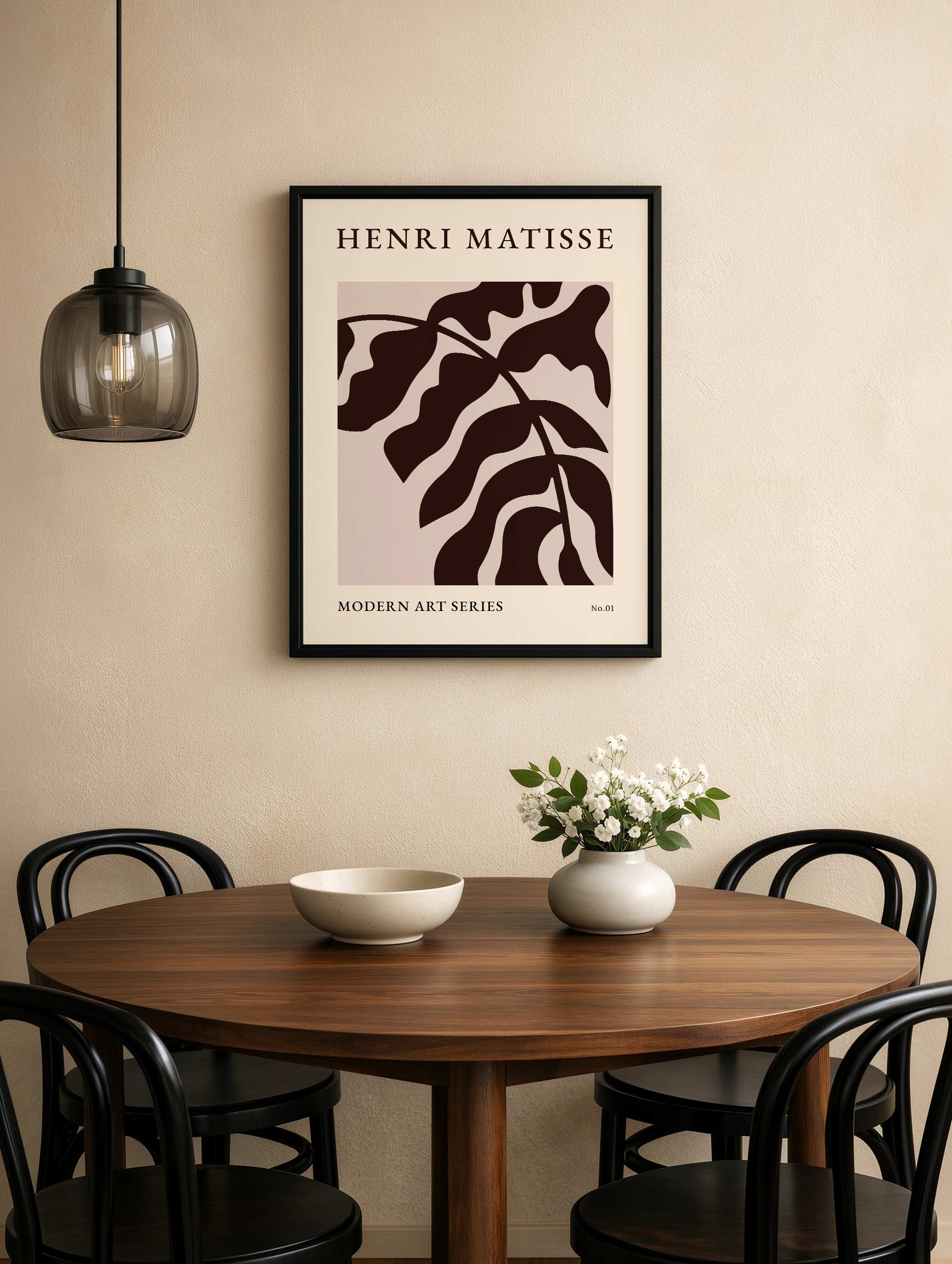 Santorini-plakat Arkitekturplakat