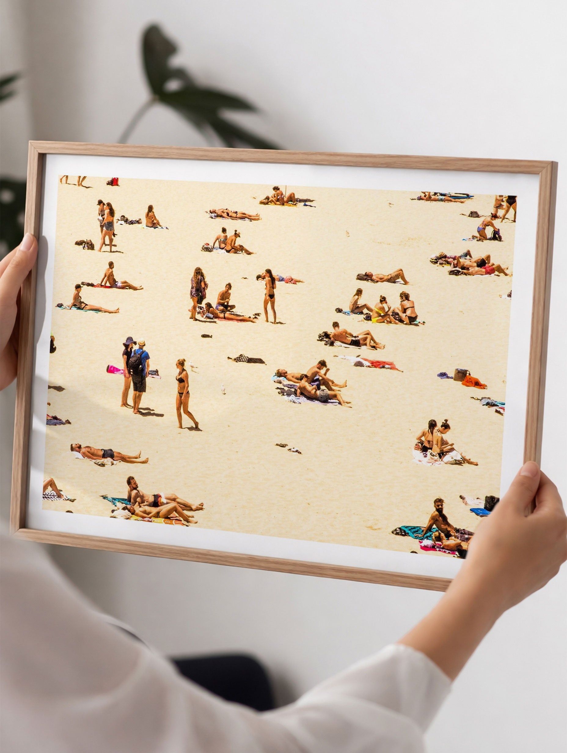 Santorini-plakat Arkitekturplakat