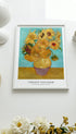 Vase with Twelve Sunflowers - Van Gogh Mockup