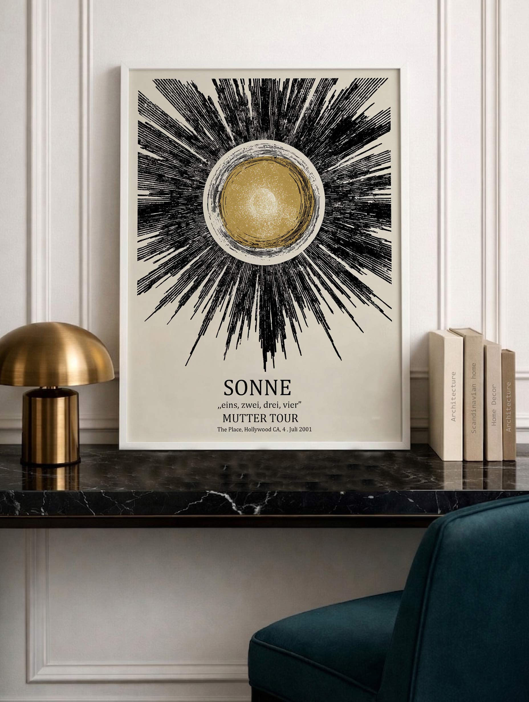 SONNE Mutter Tour-plakat