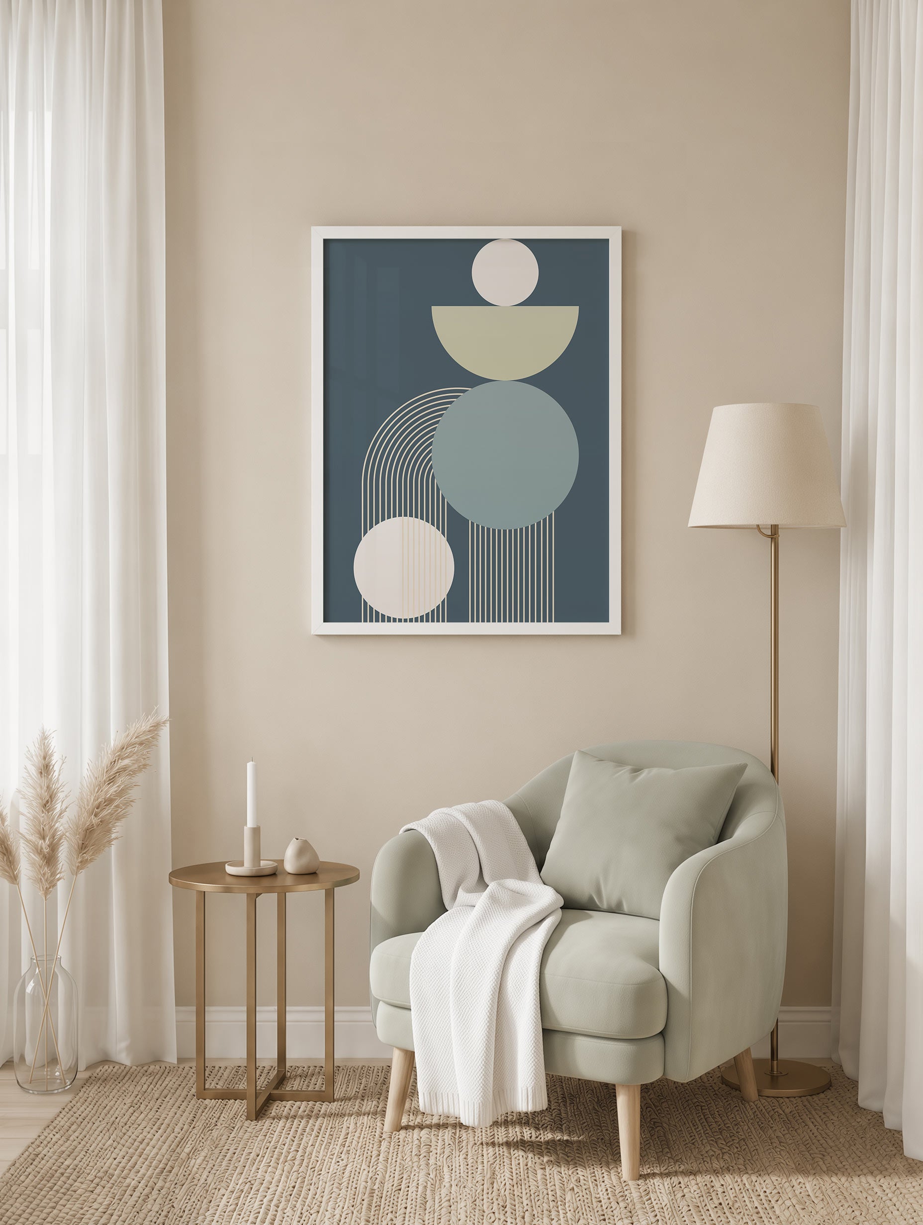 Slate Arch Balance Poster
