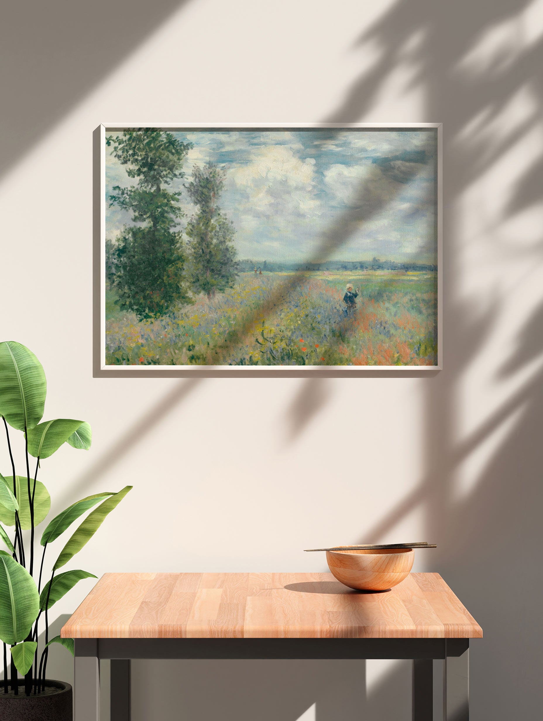 Poppy Fields near Argenteuil No. 2 - Claude Monet