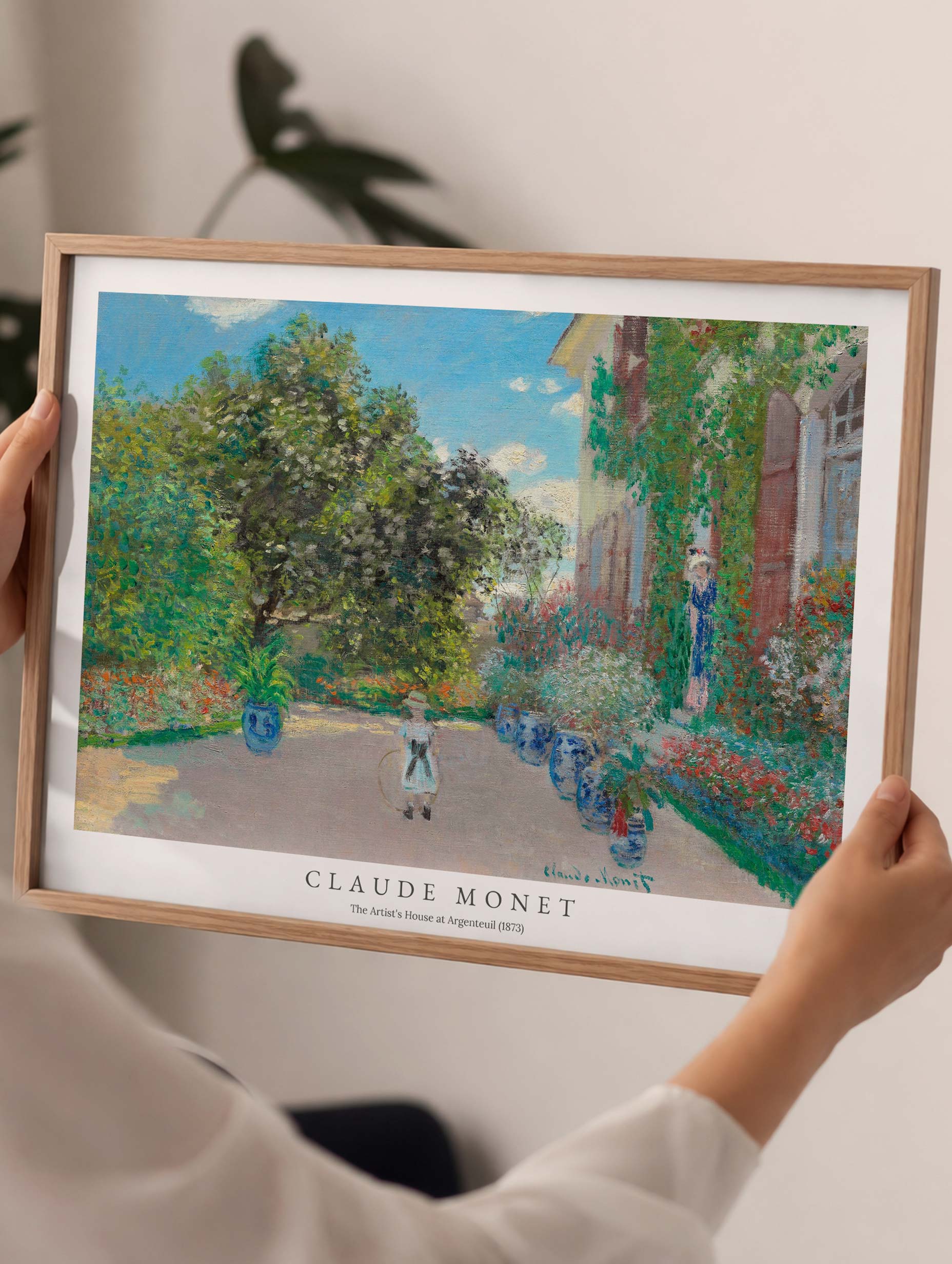 House at Argenteuil - Claude Monet