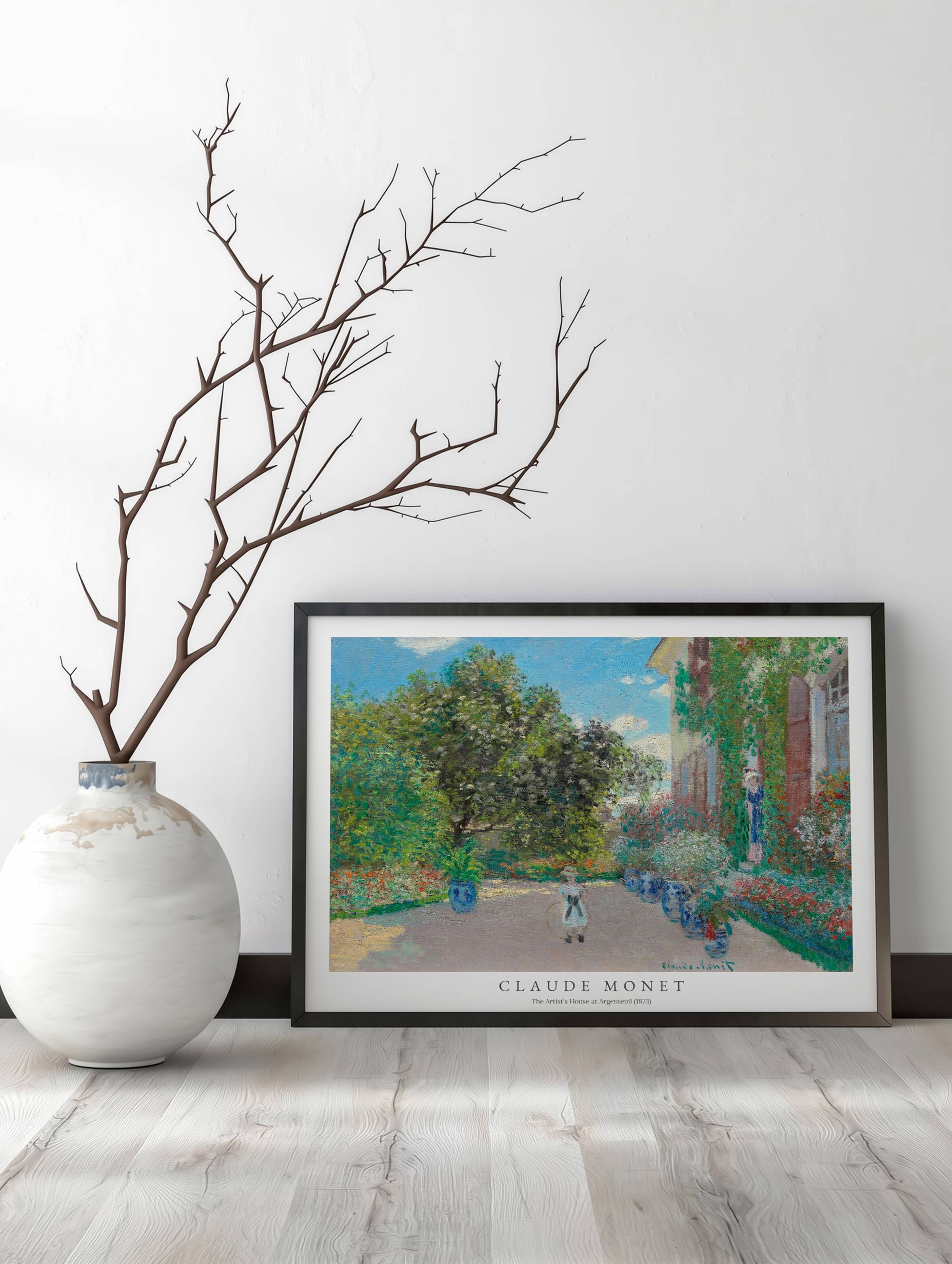 House at Argenteuil - Claude Monet