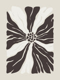 Abstrakt blommposter