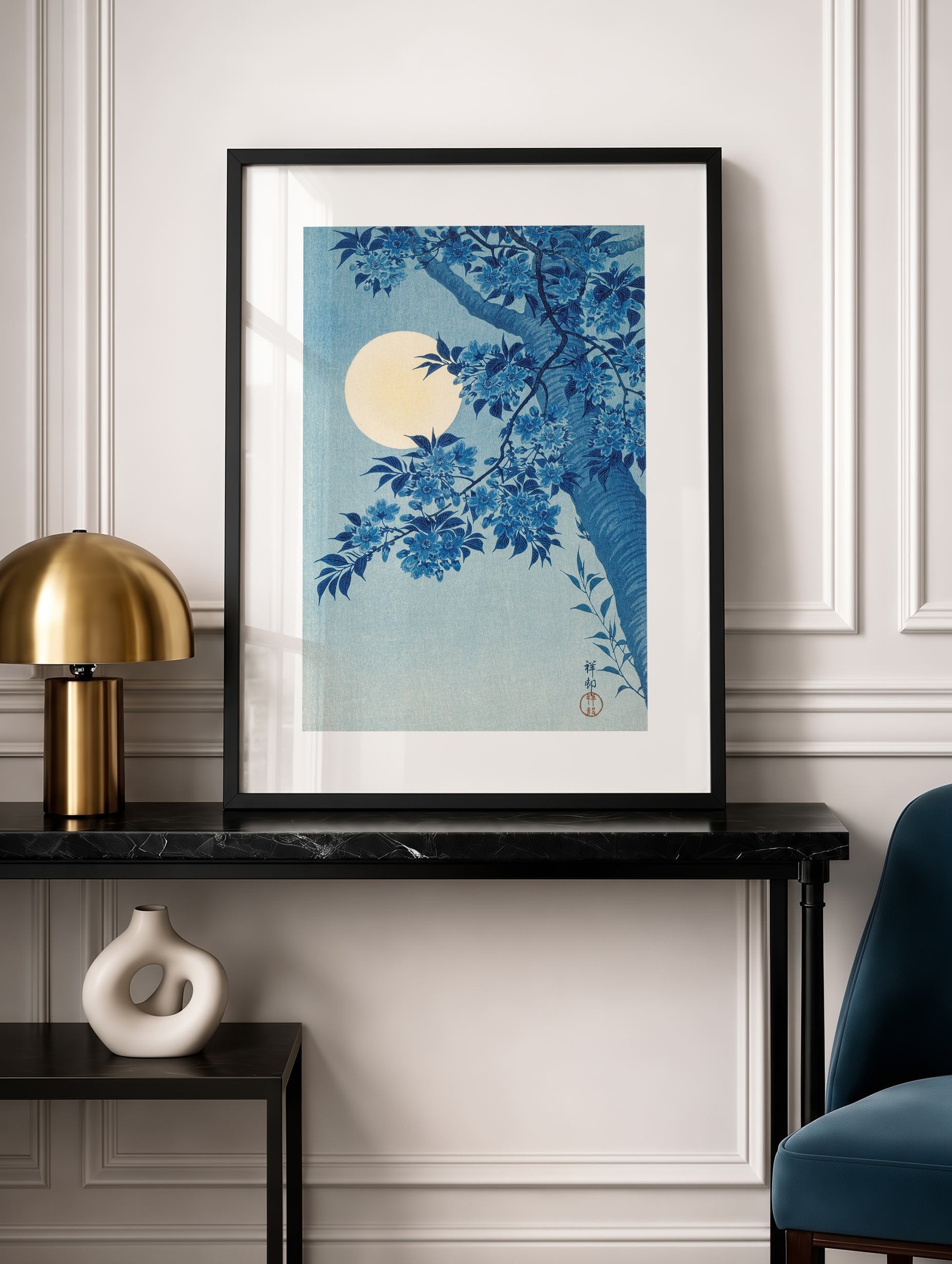 Santorini-plakat Arkitekturplakat