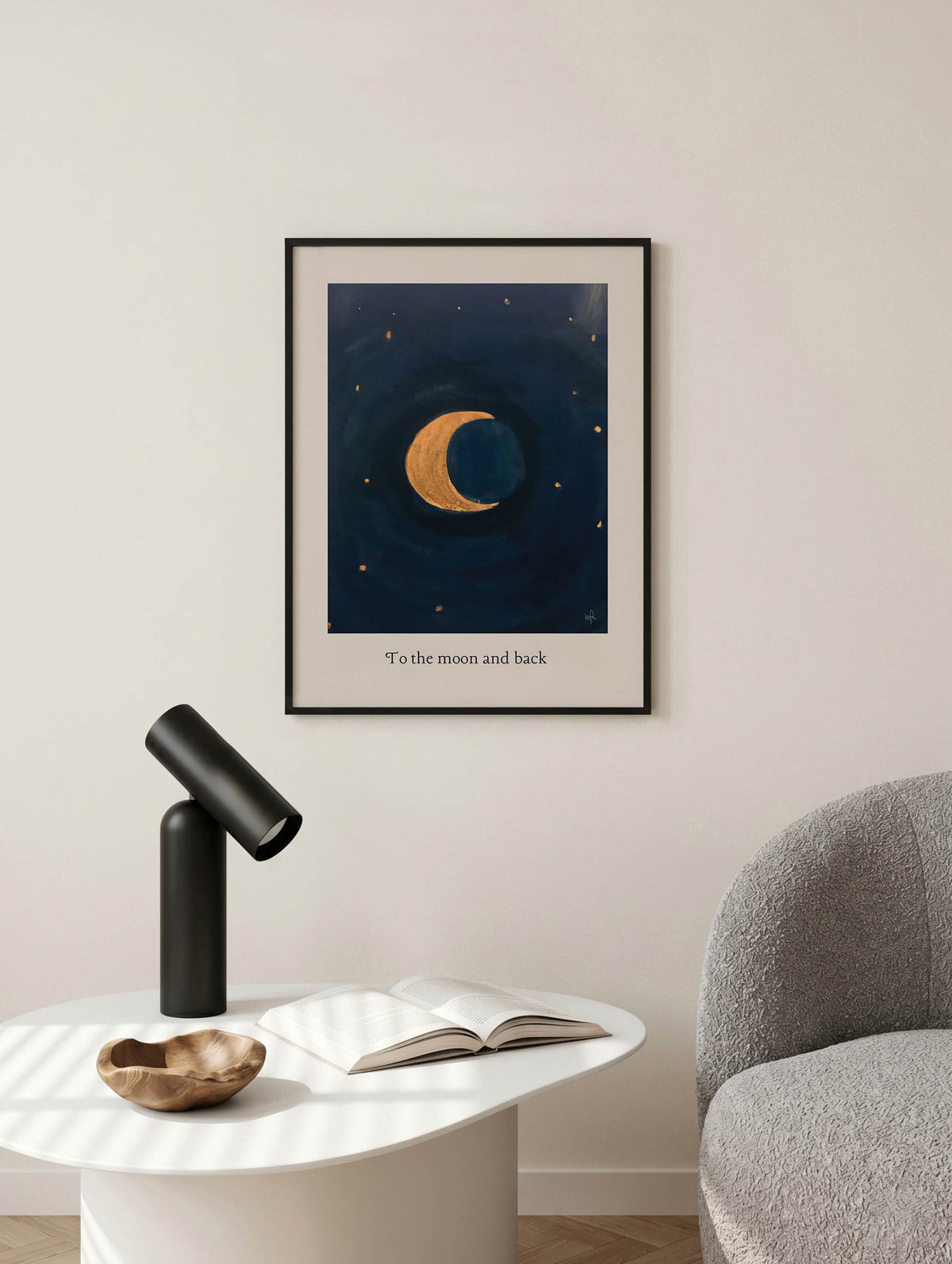 Santorini-plakat Arkitekturplakat