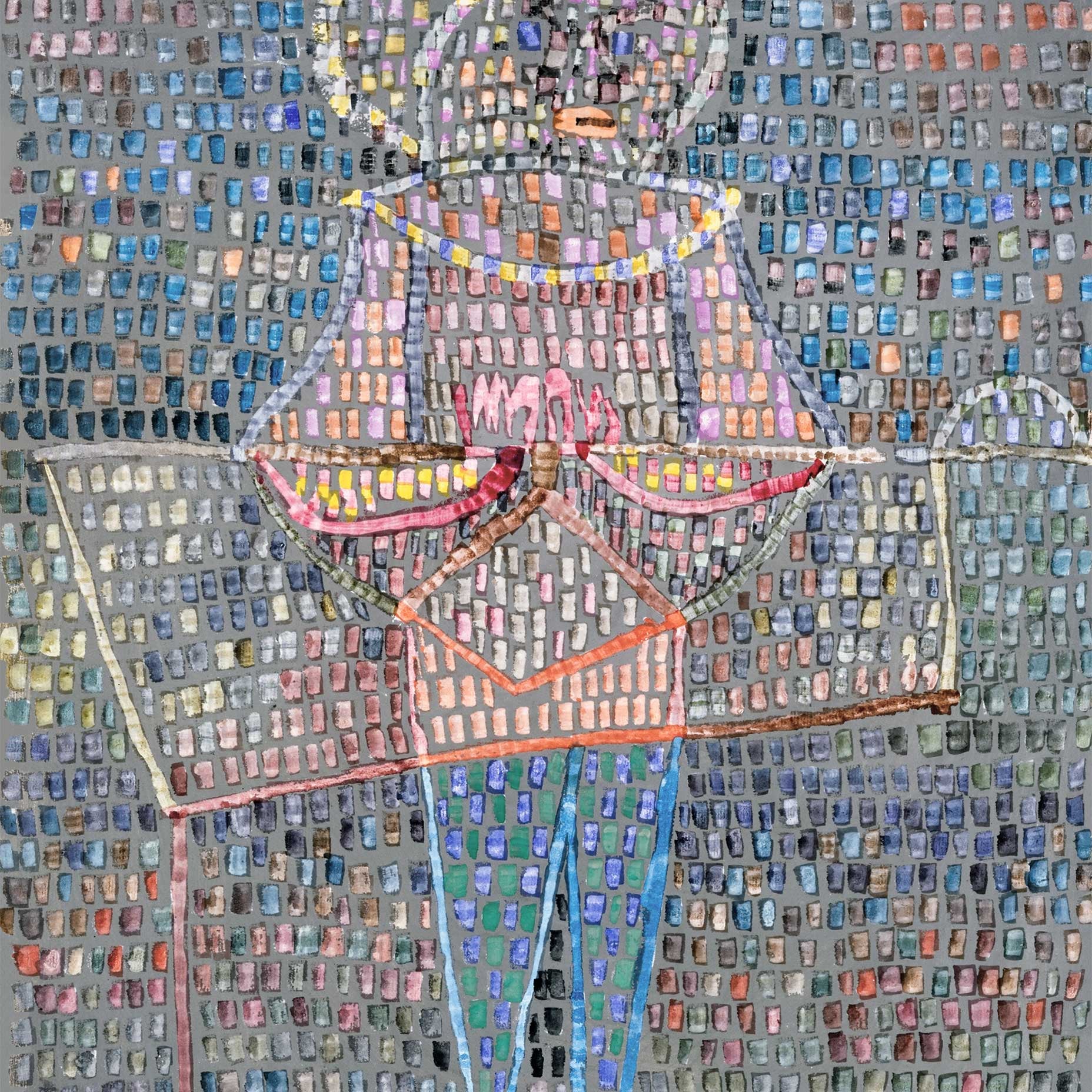 Boy in Fancy Dress - Paul Klee Art Prints
