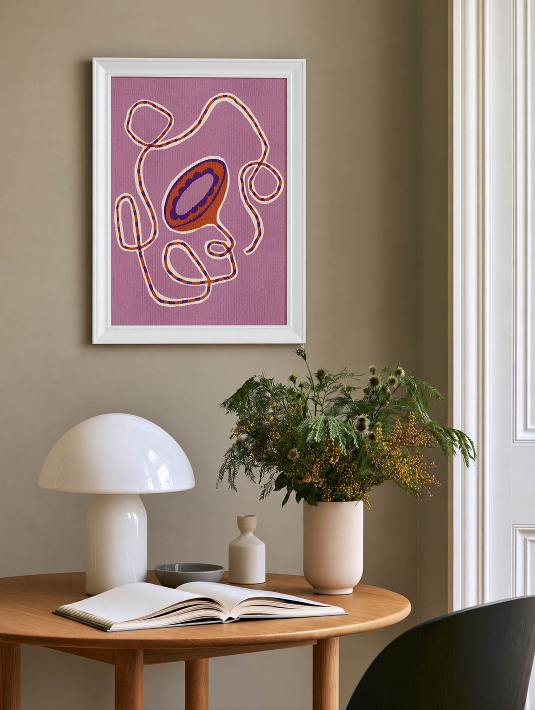 Shatha Al Dafai - Delicate Bloom 21 Poster