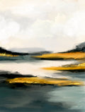 Misty Earth Abstract Poster No. 2