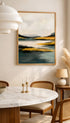 Misty Earth Abstract Poster No. 2 Mockup