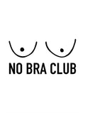 Lisen Vennesland - No Bra Club White Poster