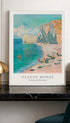 The Beach and the Falaise d'Amont - Claude Monet Mockup