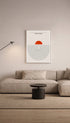 Bauhaus Horizon Poster Mockup
