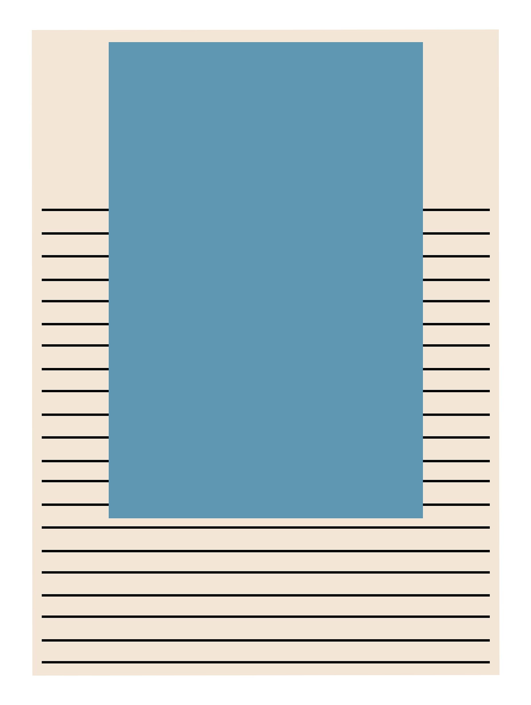 Santorini-plakat Arkitekturplakat