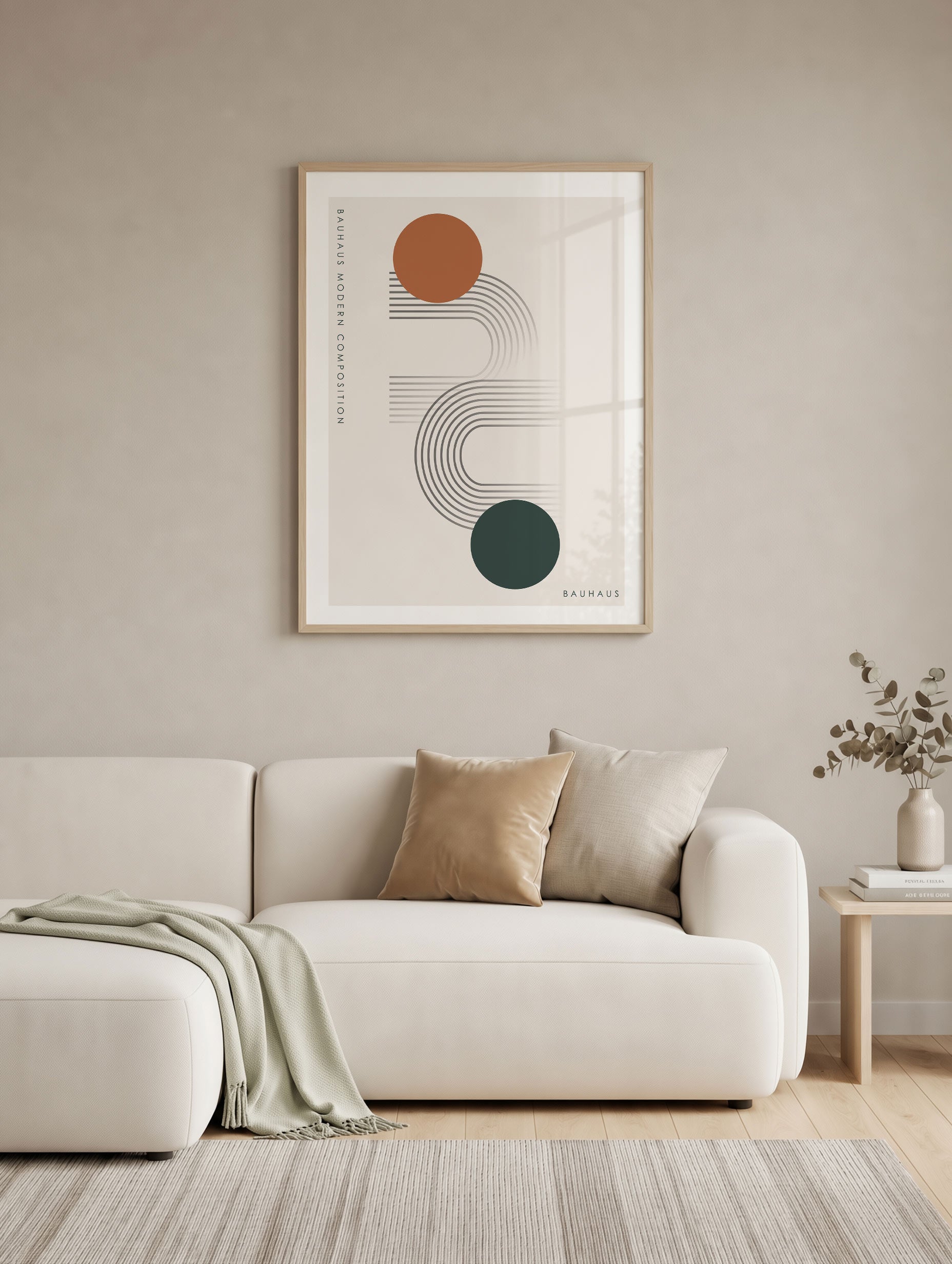 Santorini-plakat Arkitekturplakat