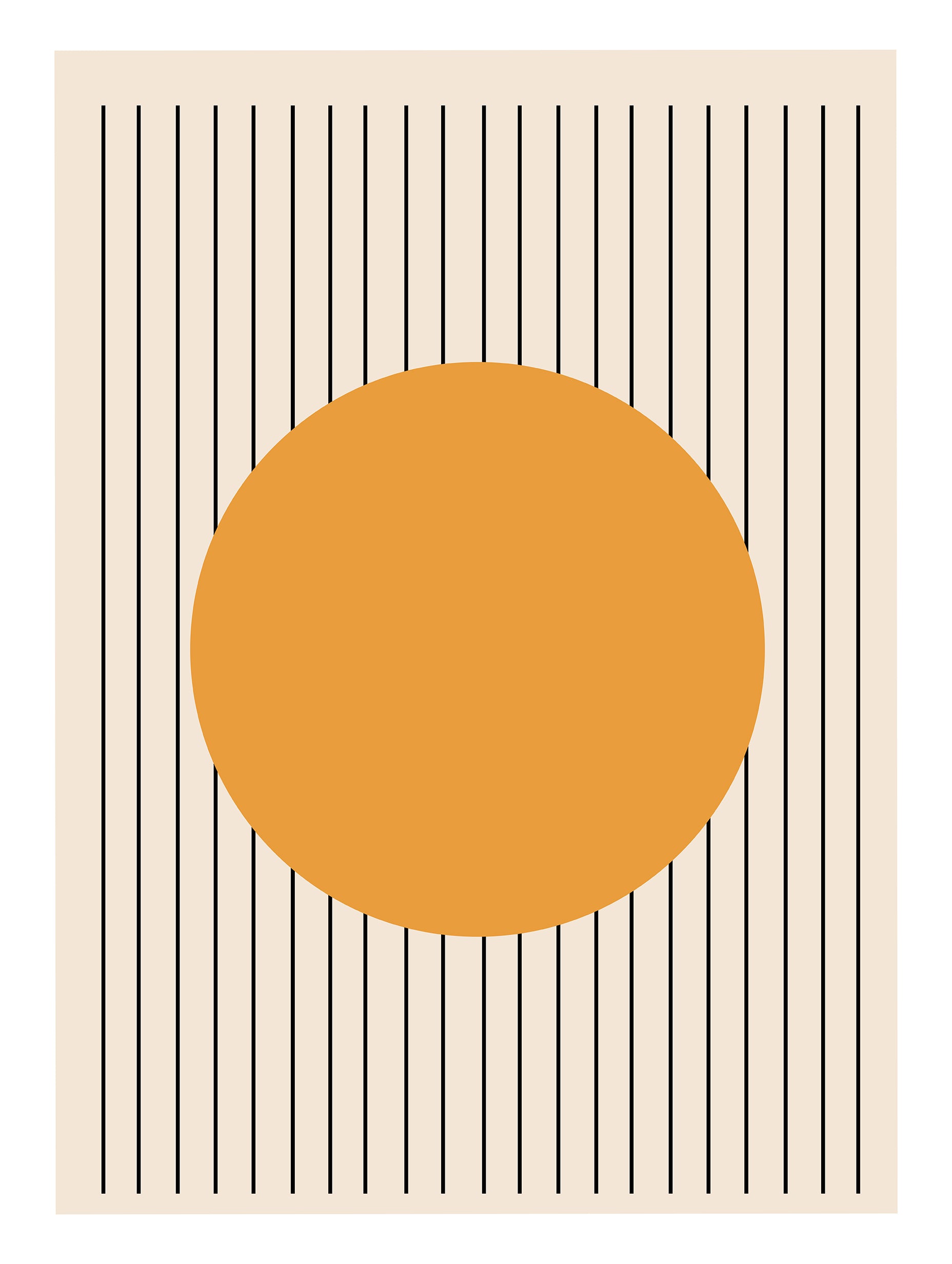 Santorini-plakat Arkitekturplakat