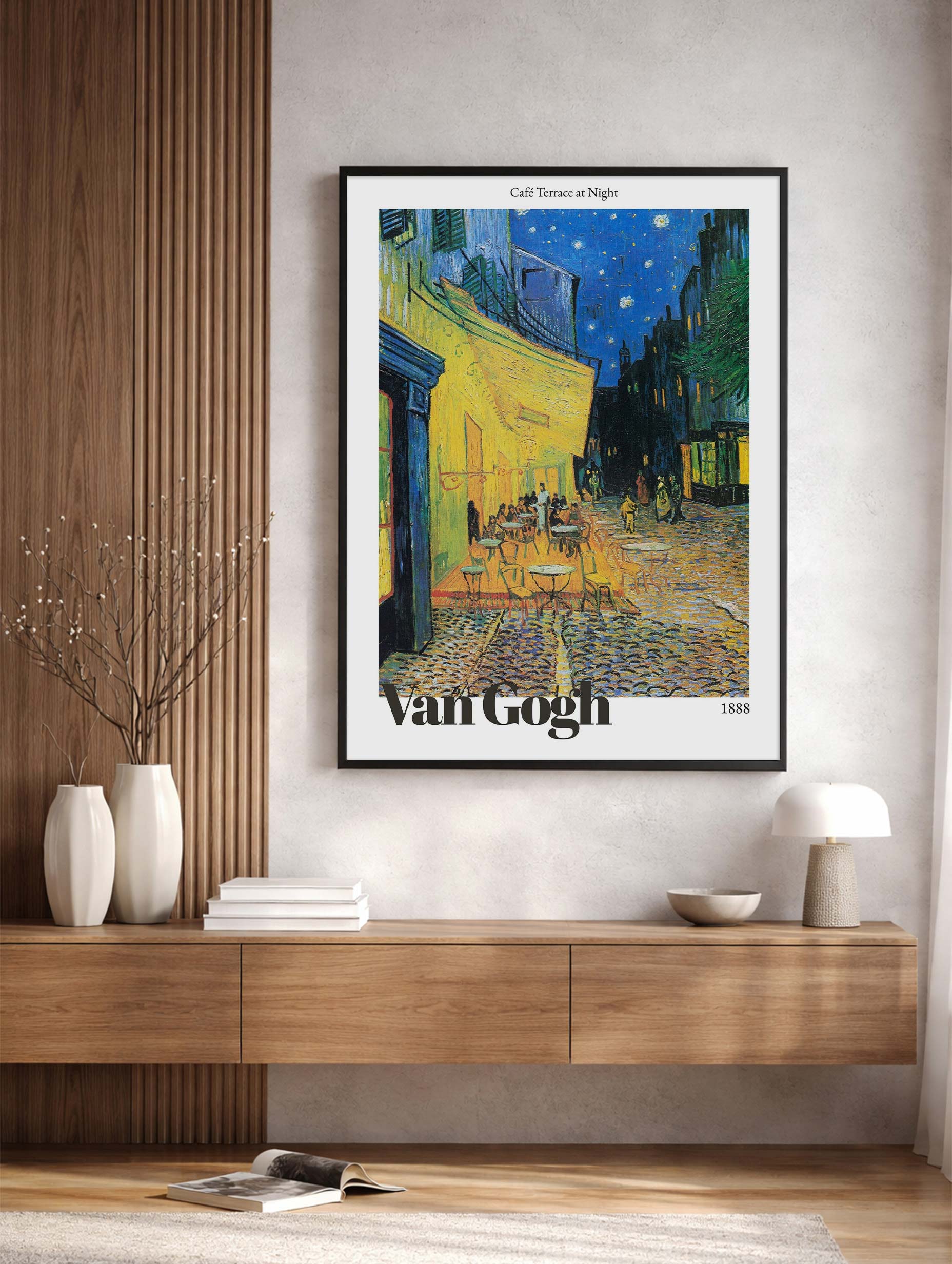 Caféterrass på natten - Van Gogh
