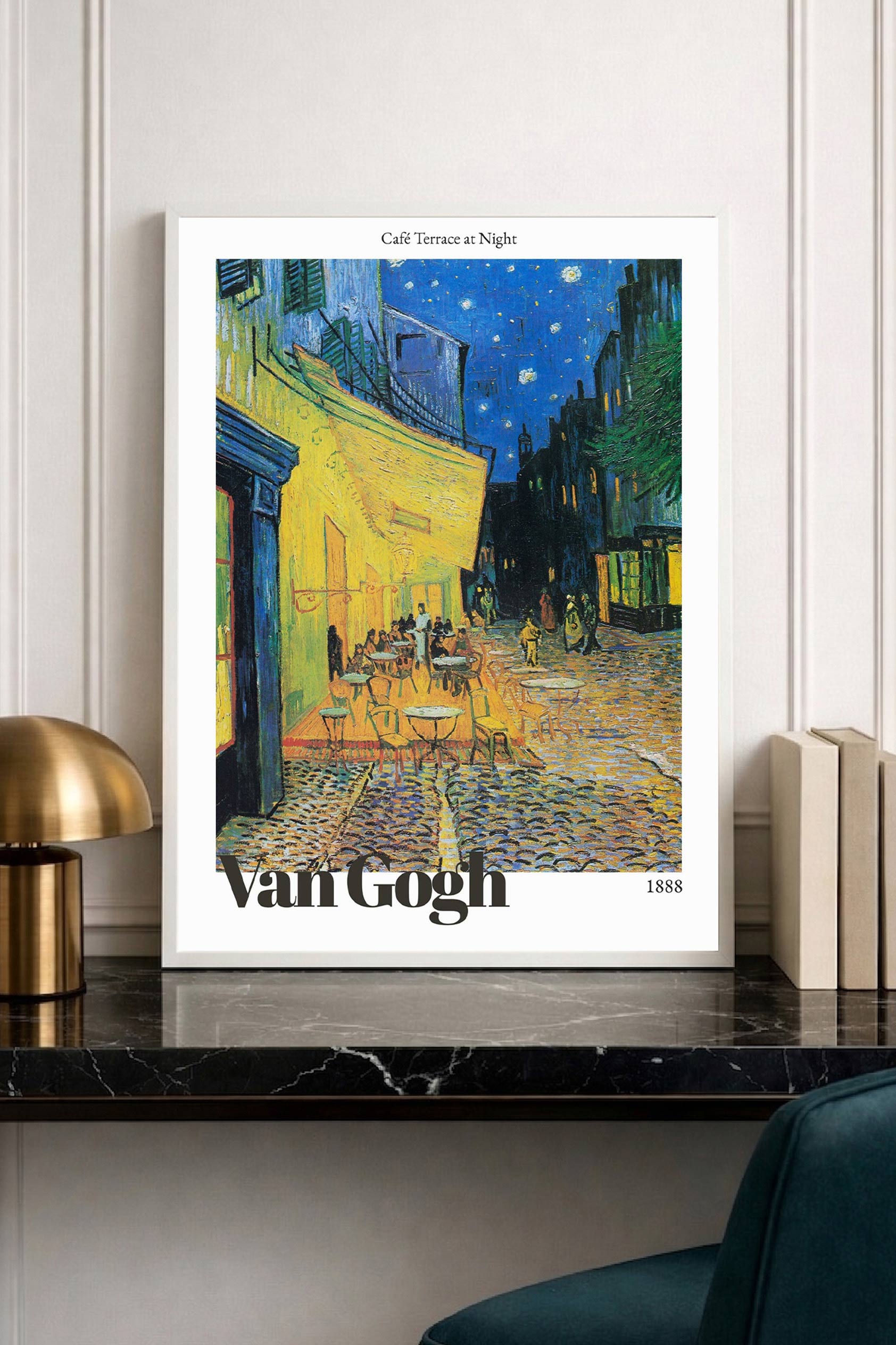 Caféterrass på natten - Van Gogh