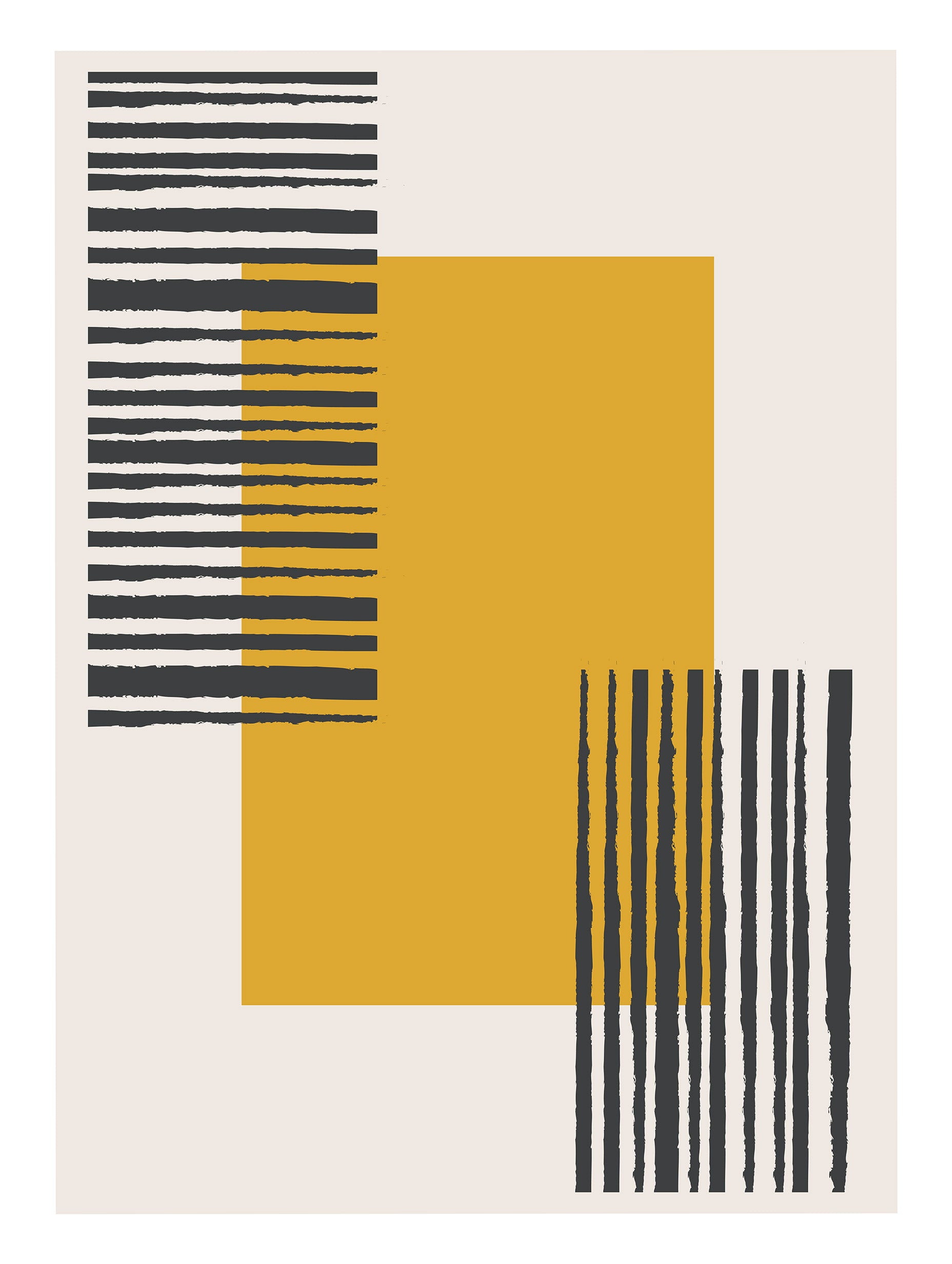 Santorini-plakat Arkitekturplakat