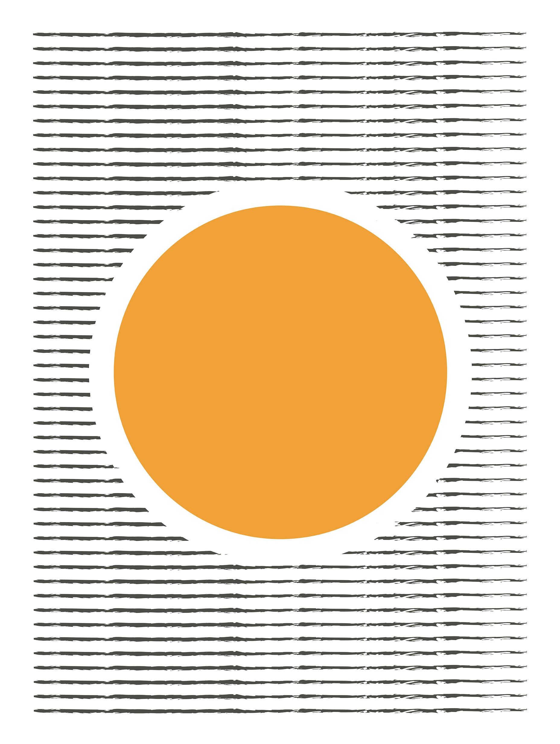 Santorini-plakat Arkitekturplakat