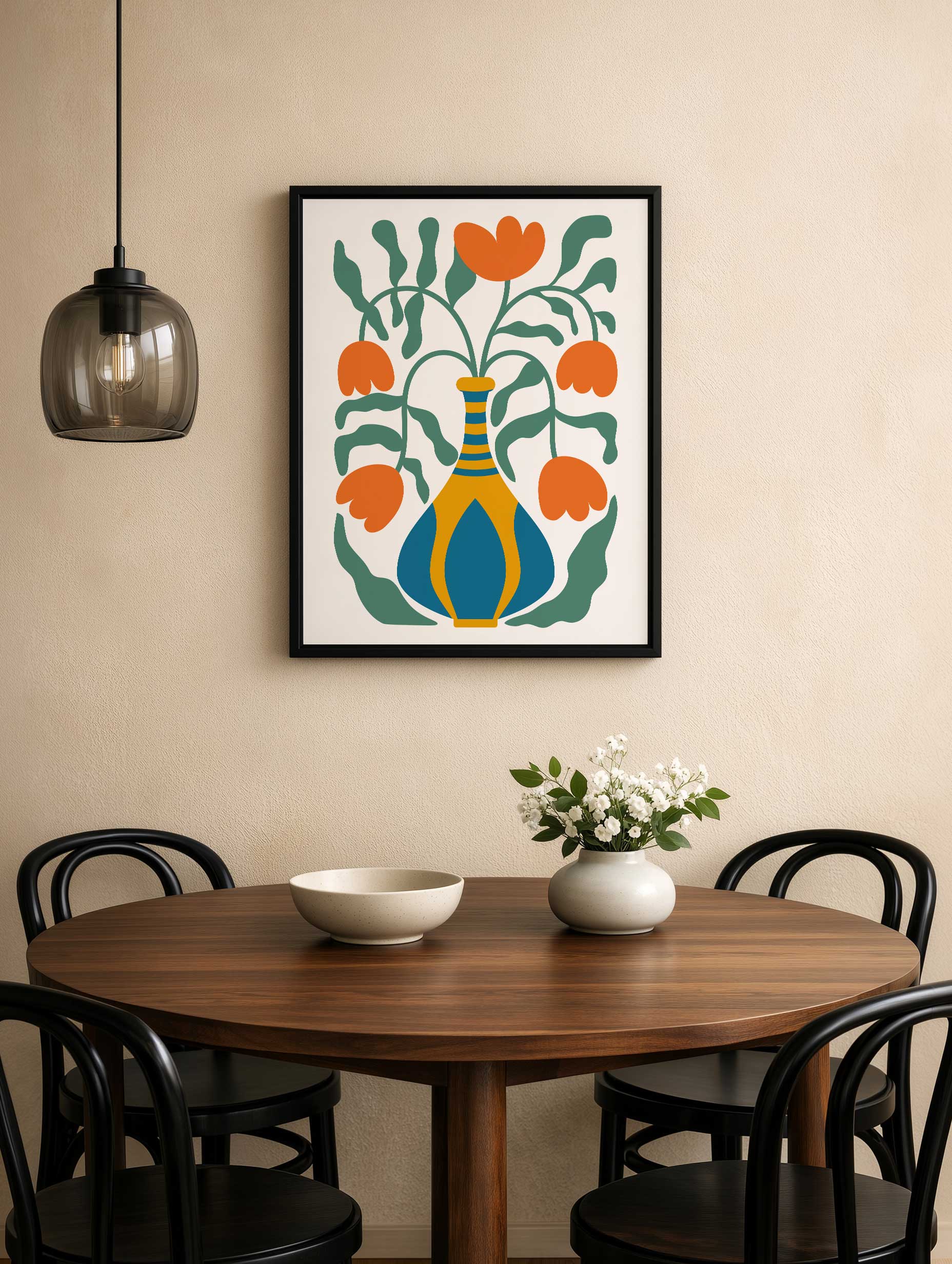 Blommande vas - Henri Matisse