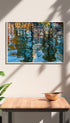 Amsterdam Canal Reflections Poster Mockup