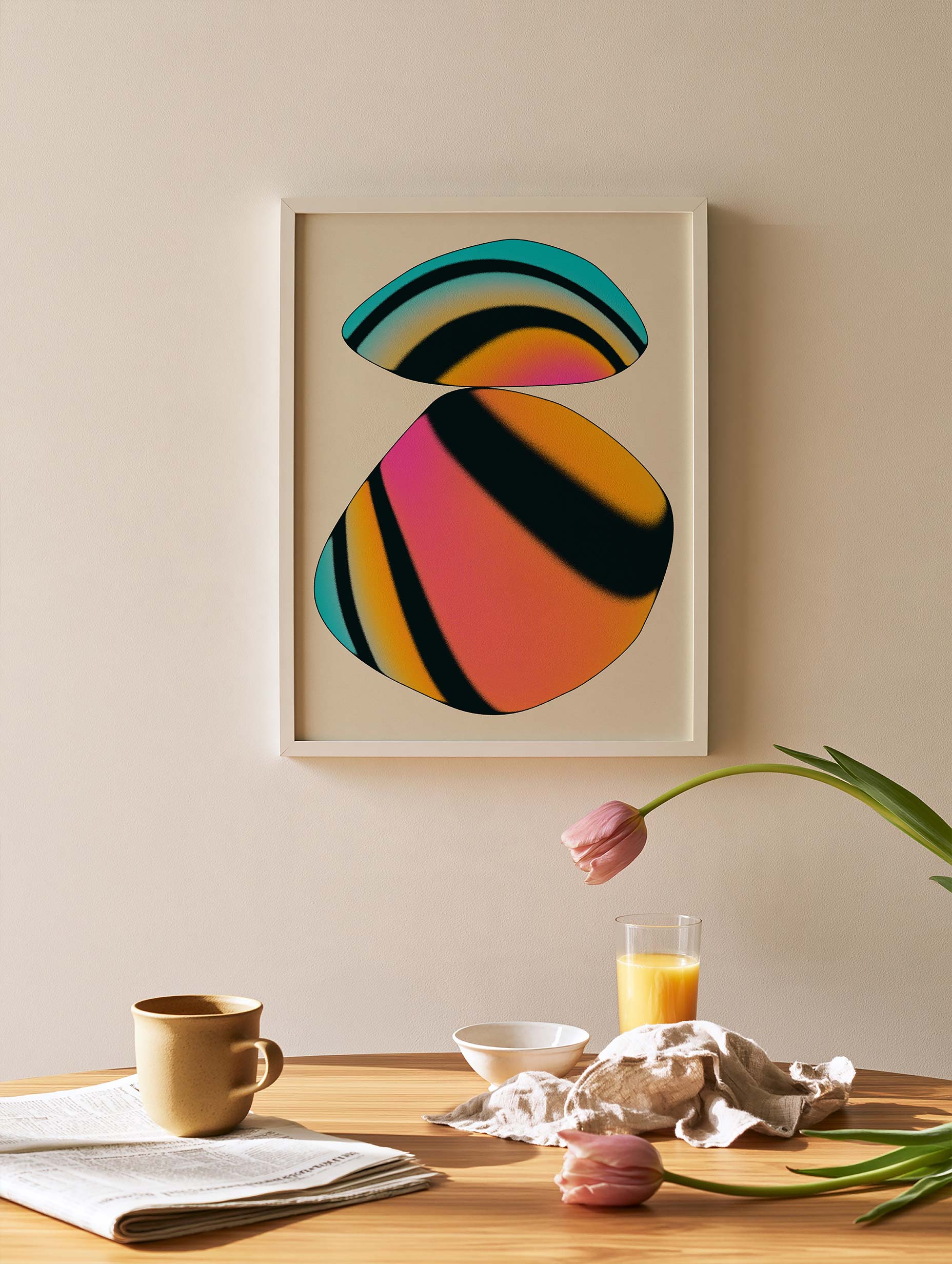 Jazzberry Blue - Electric-fruit-2 Poster