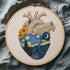 Van Gogh Embroidered Heart