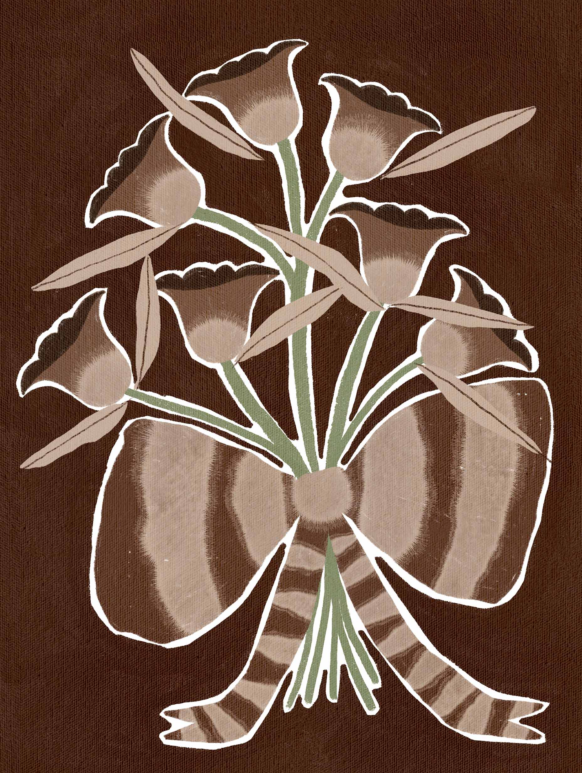 Shatha Al Dafai - Delicate Bloom 6 Poster