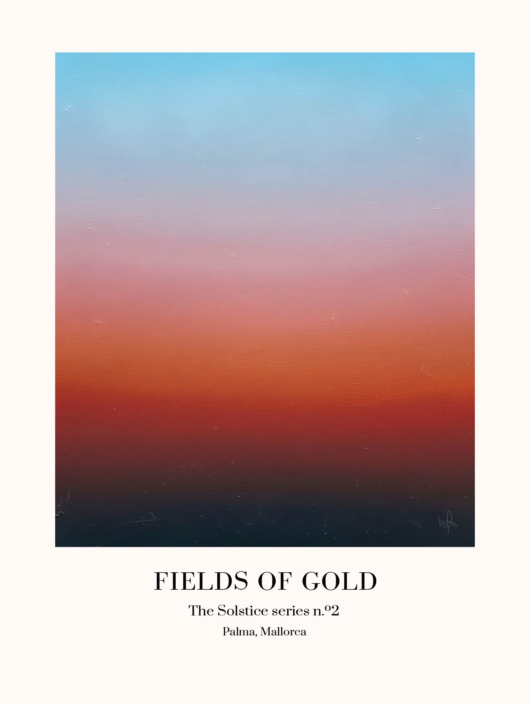 Merel Takken - Fields of Gold Poster