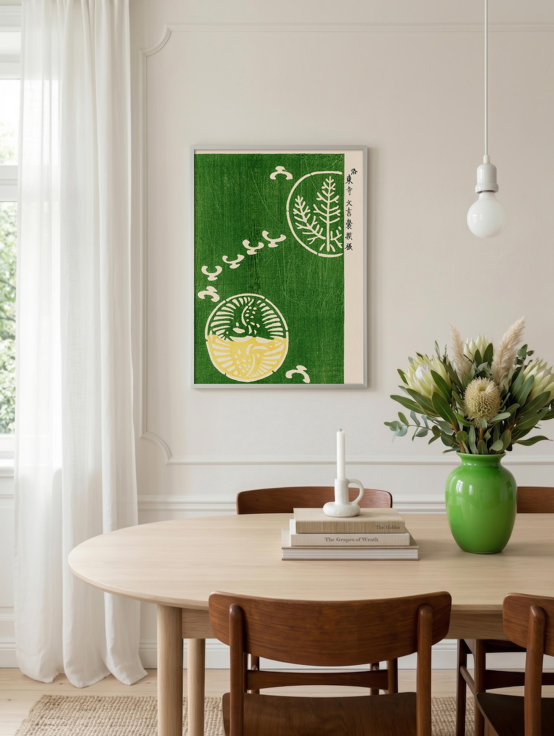 Vintage Woodblock - Taguchi Tomoki Art Print Mockup