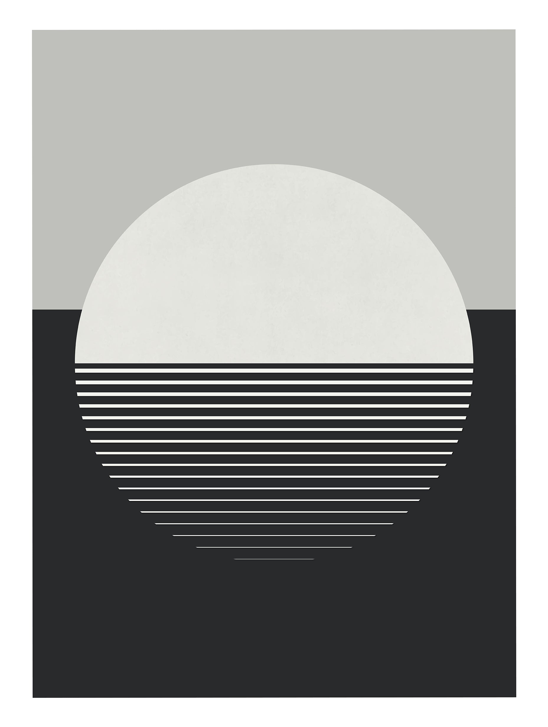 Santorini-plakat Arkitekturplakat