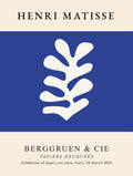 Matisse Blue Cut-Out Poster