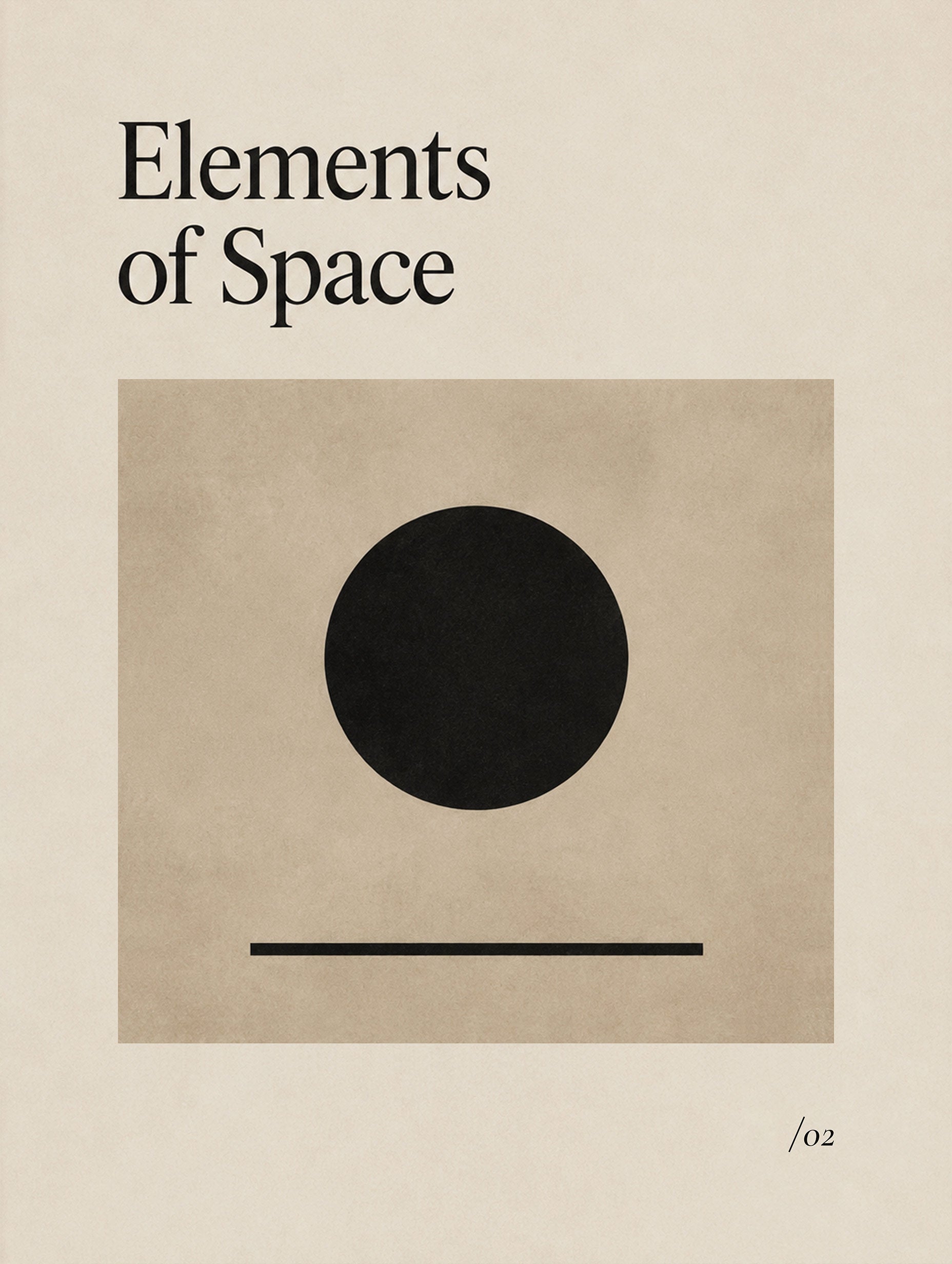 Minimal Geometric Poster