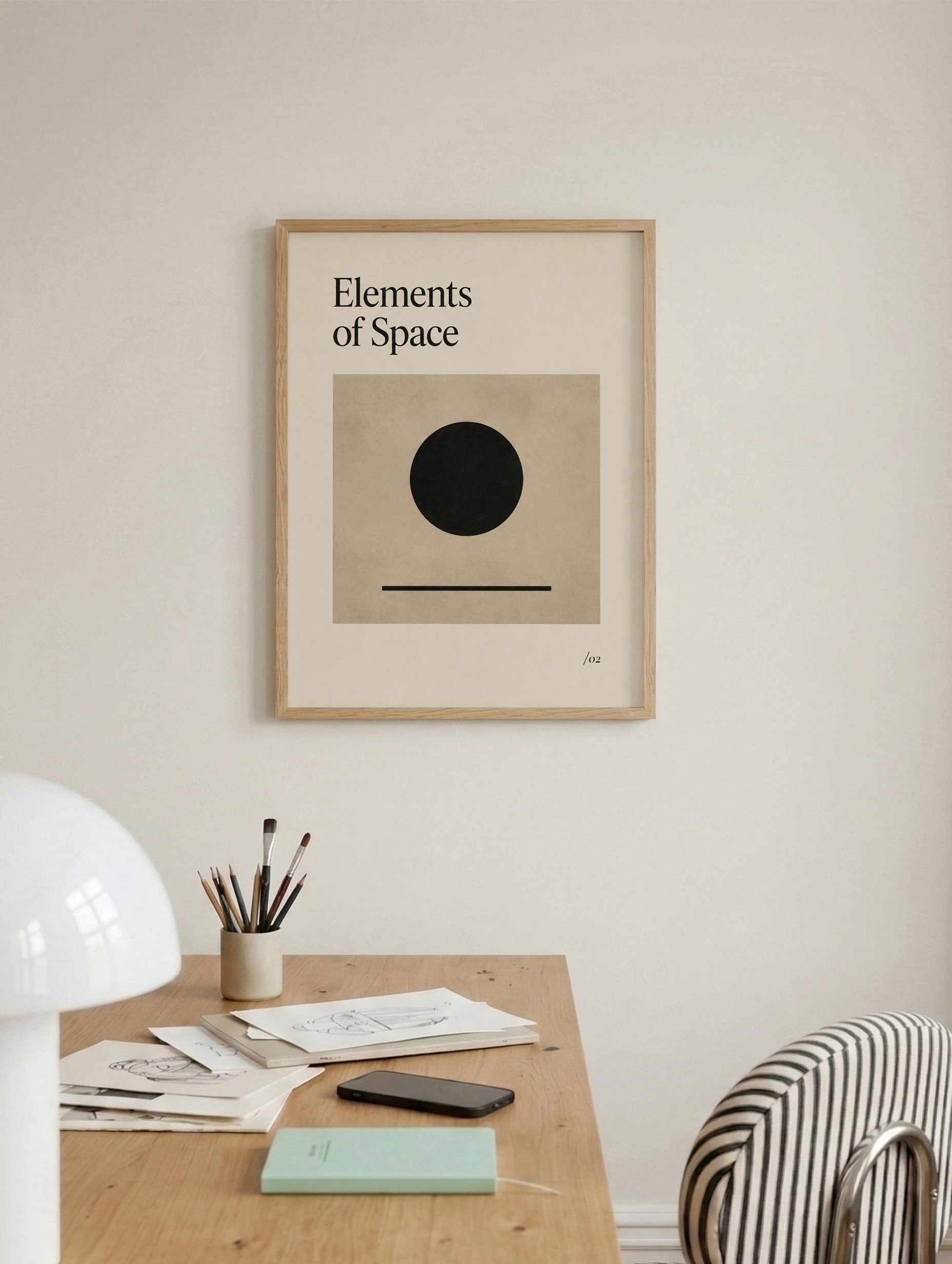 Minimal Geometric Poster