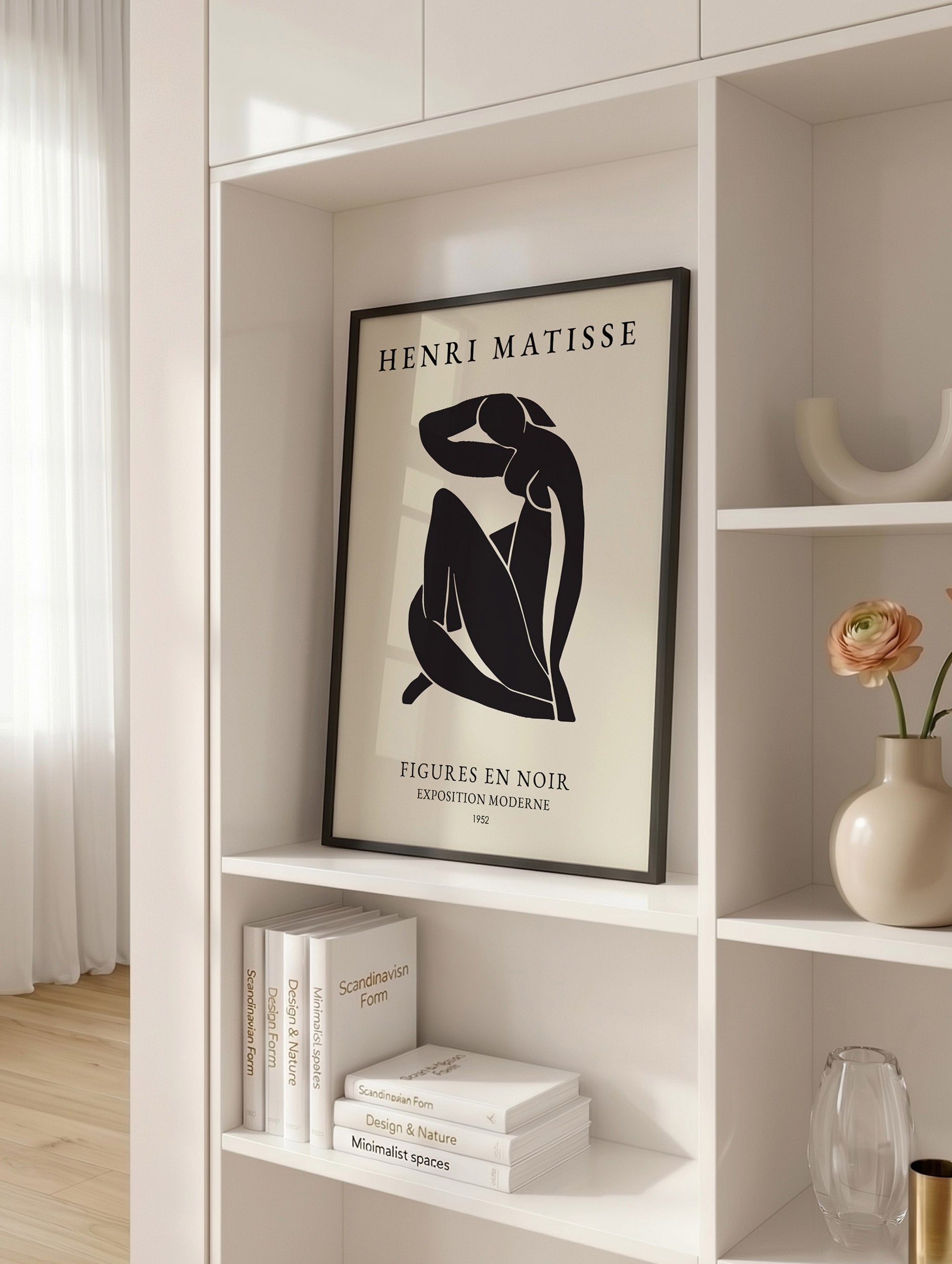 Figures En Noir Matisse Poster