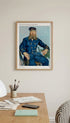Postman Joseph Roulin - Van Gogh Mockup
