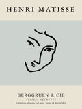 Matisse Sage Face Line Poster