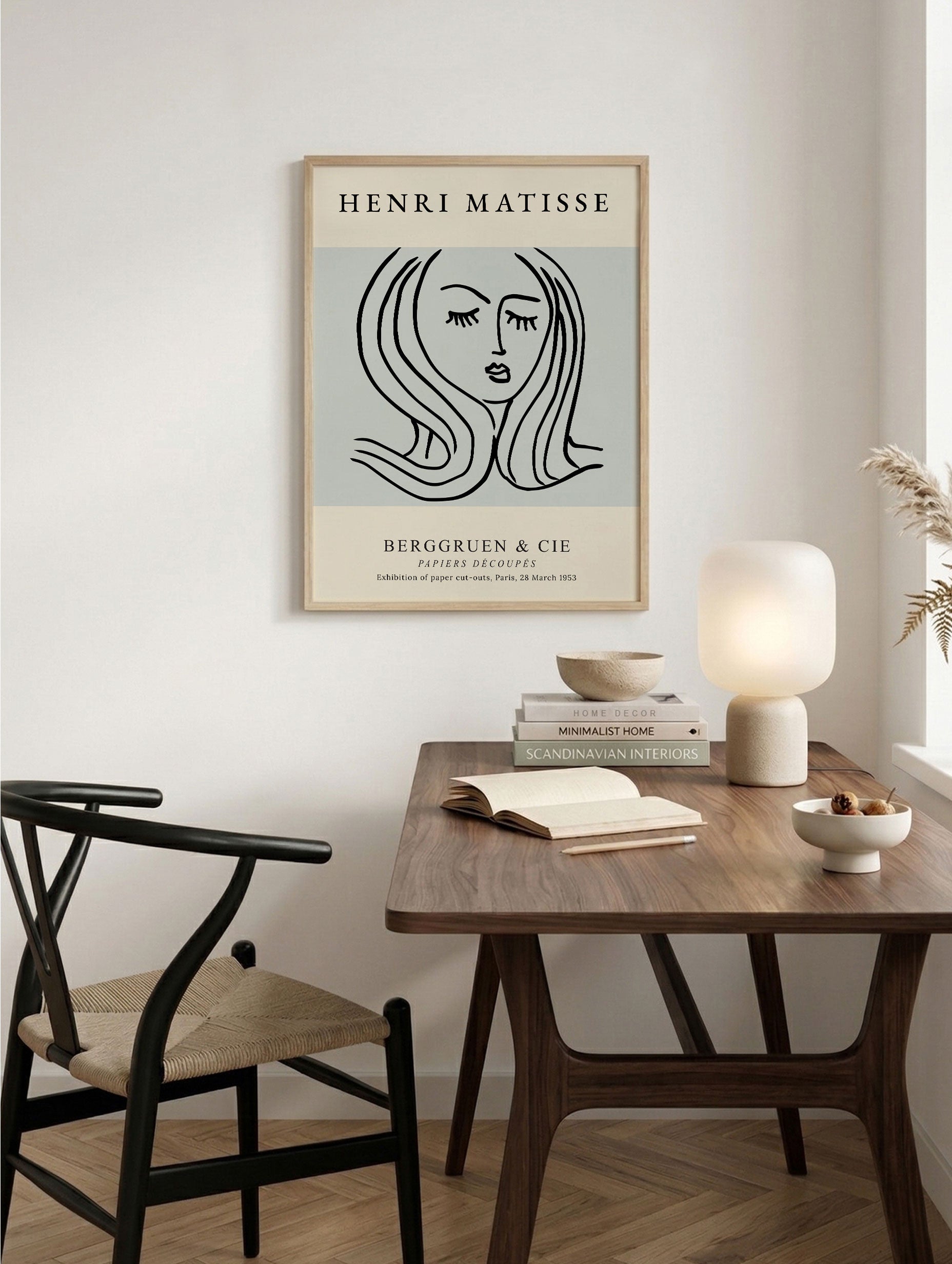 Matisse Serene Portrait Poster