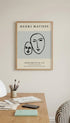 Matisse Two Faces Poster Mockup