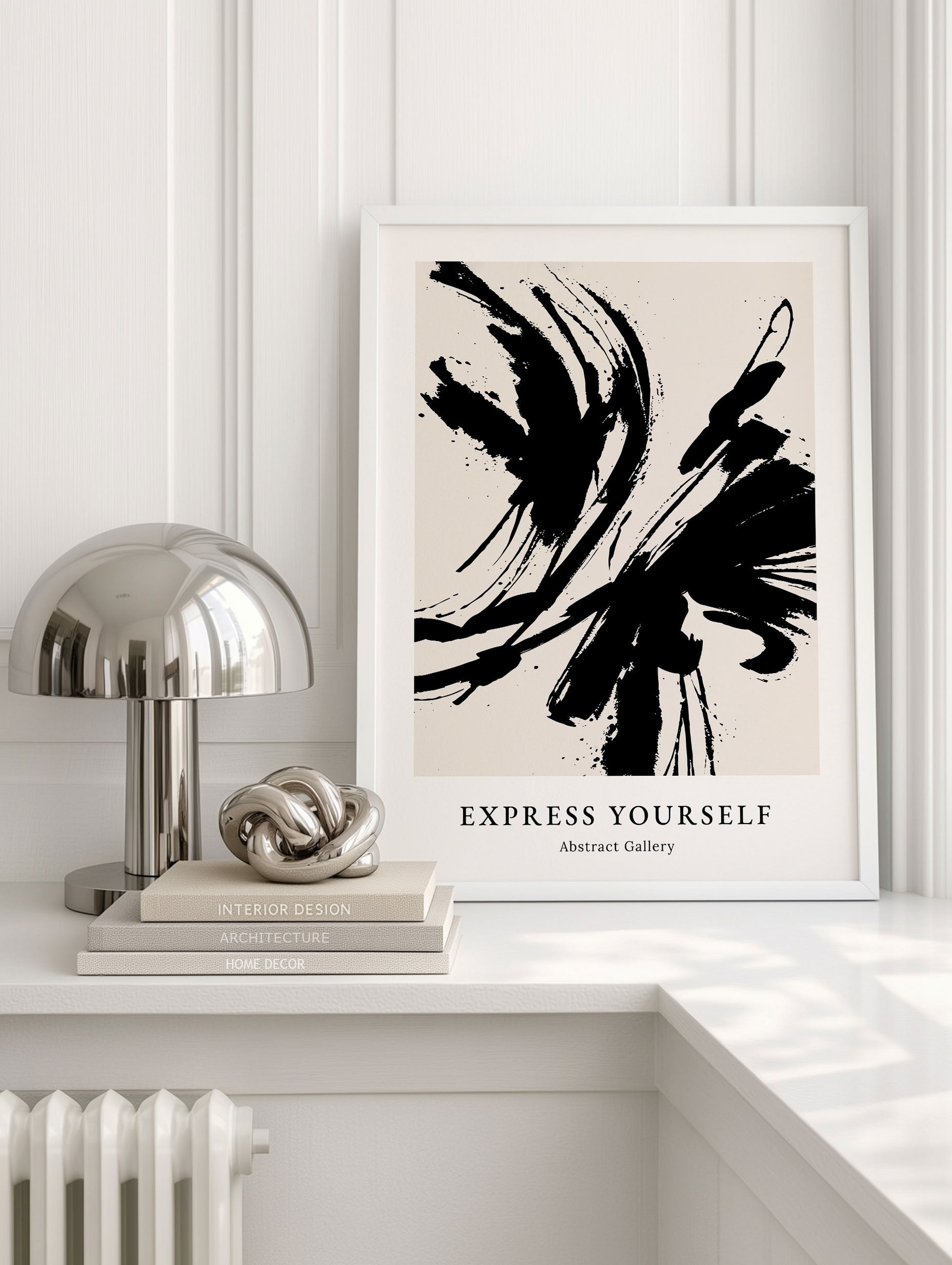 Expressive Ink Flow Poster No.3