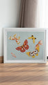 A Thousand Butterflies Kamisaka Sekka Art Mockup